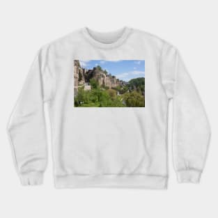 Casemates, Luxembourg, Europe Crewneck Sweatshirt